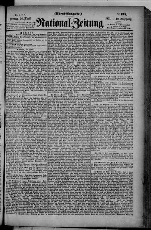 Nationalzeitung vom 20.04.1877