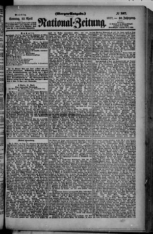 Nationalzeitung vom 22.04.1877