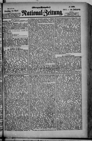 National-Zeitung on Apr 24, 1877