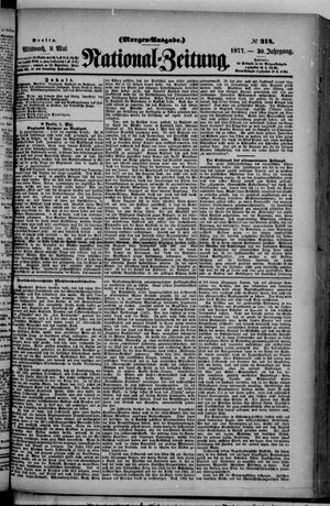 Nationalzeitung vom 09.05.1877