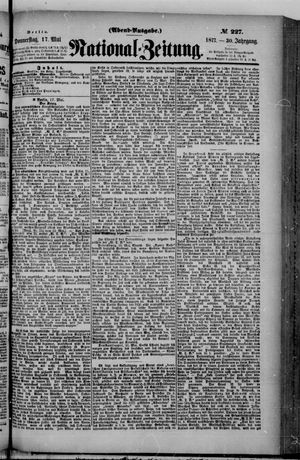 Nationalzeitung vom 17.05.1877
