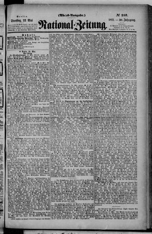 National-Zeitung vom 22.05.1877