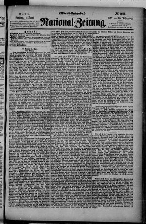 Nationalzeitung vom 01.06.1877