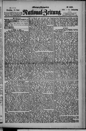 Nationalzeitung on Jun 12, 1877