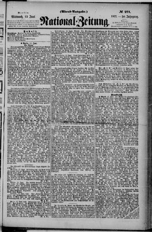 Nationalzeitung on Jun 13, 1877