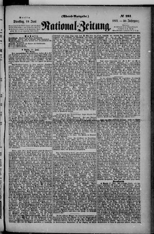 Nationalzeitung vom 19.06.1877