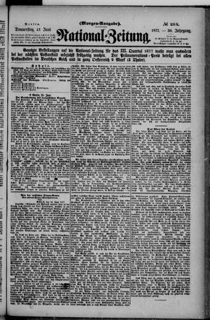 Nationalzeitung vom 21.06.1877
