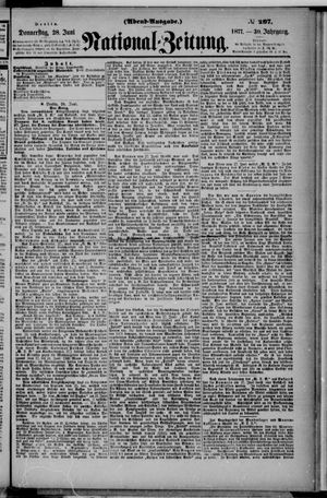 Nationalzeitung vom 28.06.1877