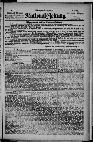 National-Zeitung vom 30.06.1877