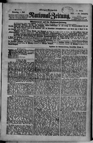 National-Zeitung vom 01.07.1877