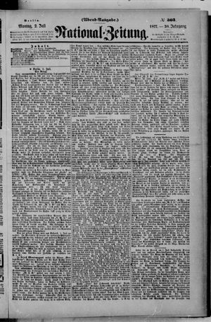Nationalzeitung on Jul 2, 1877