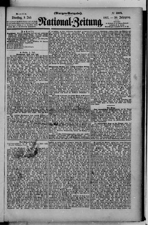 Nationalzeitung vom 03.07.1877
