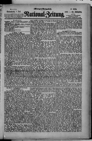 Nationalzeitung vom 07.07.1877