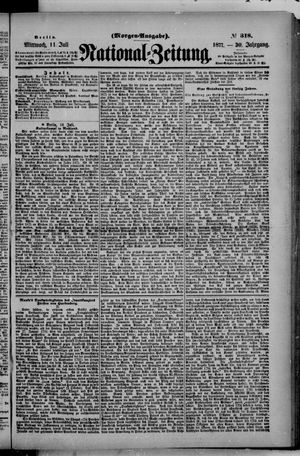 National-Zeitung on Jul 11, 1877