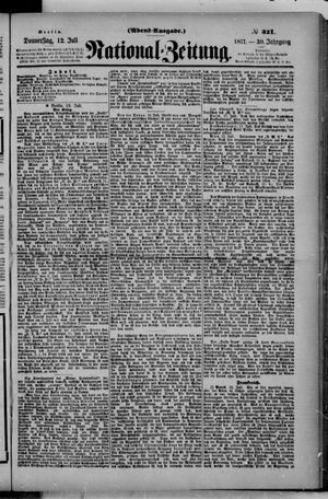 National-Zeitung on Jul 12, 1877
