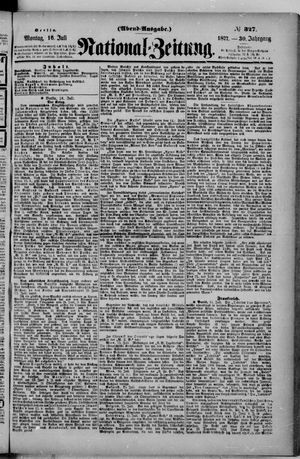 Nationalzeitung on Jul 16, 1877