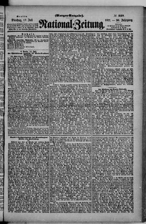 Nationalzeitung vom 17.07.1877
