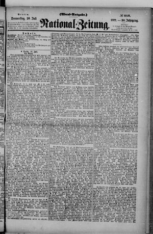 Nationalzeitung on Jul 26, 1877