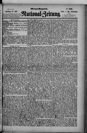 Nationalzeitung on Jul 27, 1877