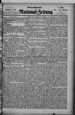 Nationalzeitung on Jul 31, 1877