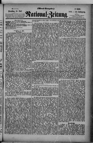 Nationalzeitung vom 31.07.1877