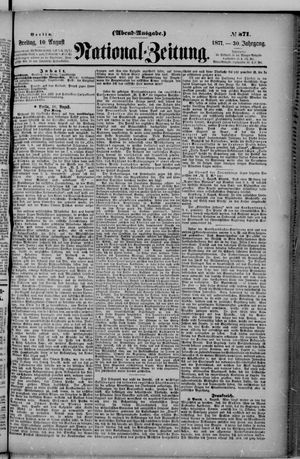 National-Zeitung vom 10.08.1877