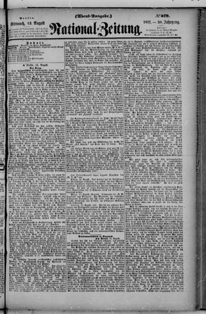 Nationalzeitung vom 15.08.1877