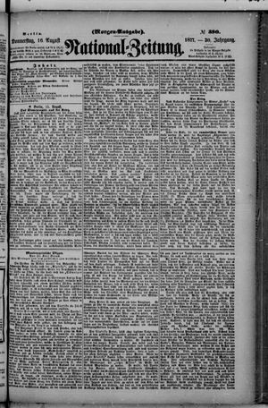 Nationalzeitung on Aug 16, 1877