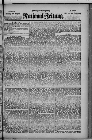 Nationalzeitung on Aug 17, 1877