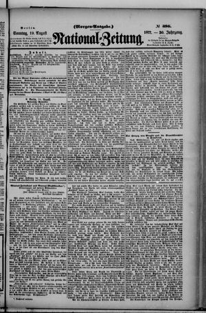 National-Zeitung vom 19.08.1877