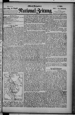 Nationalzeitung on Aug 30, 1877