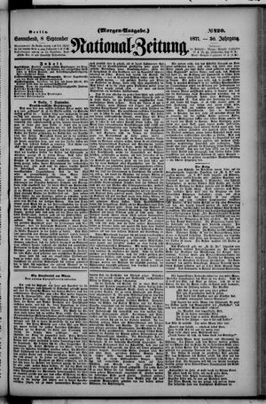 Nationalzeitung vom 08.09.1877