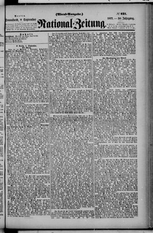 Nationalzeitung vom 08.09.1877