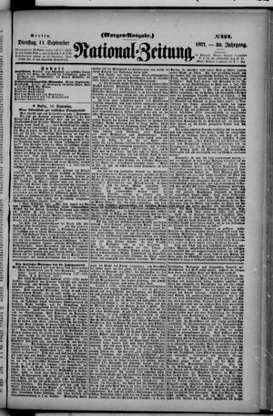 Nationalzeitung vom 11.09.1877