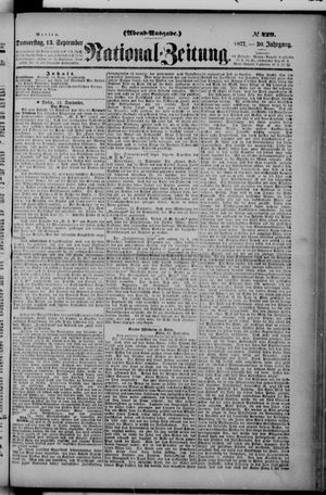 National-Zeitung vom 13.09.1877
