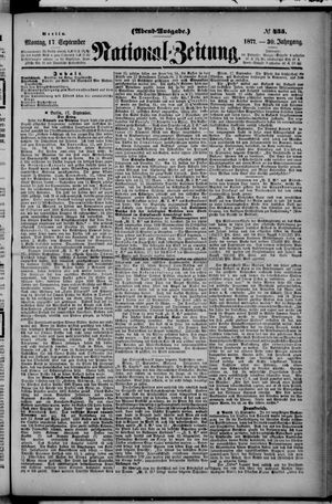 Nationalzeitung on Sep 17, 1877