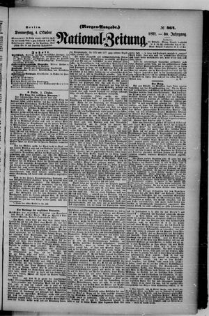 Nationalzeitung on Oct 4, 1877