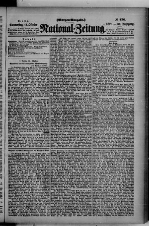 Nationalzeitung on Oct 11, 1877