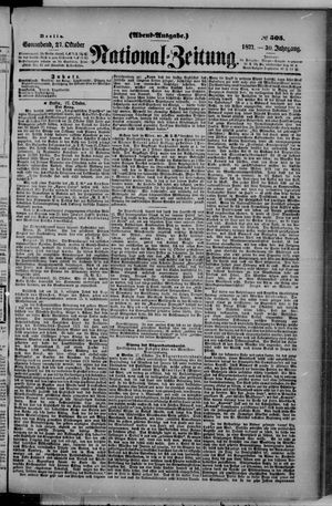 National-Zeitung vom 27.10.1877