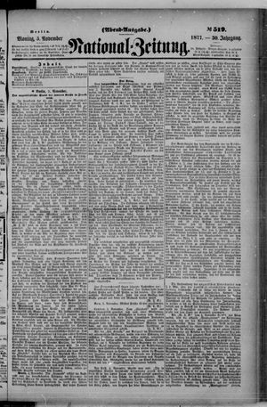 Nationalzeitung vom 05.11.1877