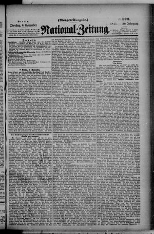Nationalzeitung vom 06.11.1877