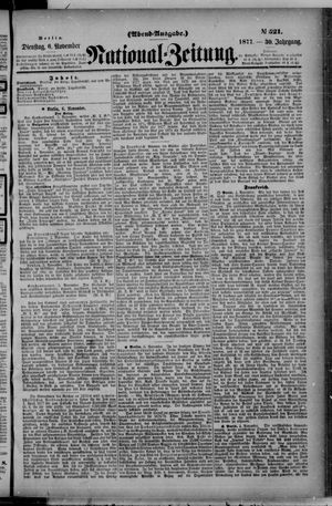 Nationalzeitung vom 06.11.1877