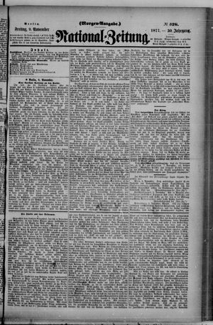 Nationalzeitung vom 09.11.1877