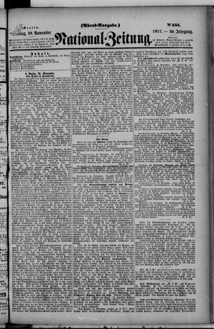National-Zeitung vom 26.11.1877