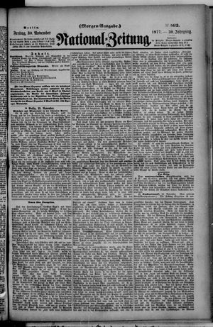 National-Zeitung vom 30.11.1877