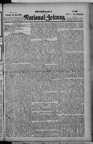 National-Zeitung vom 30.11.1877