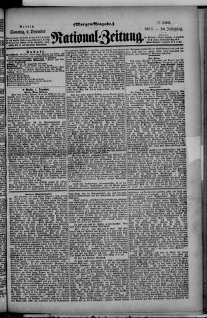 Nationalzeitung vom 02.12.1877
