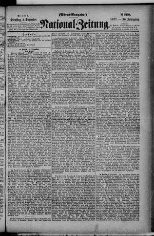 Nationalzeitung vom 04.12.1877