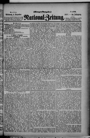 Nationalzeitung on Dec 5, 1877