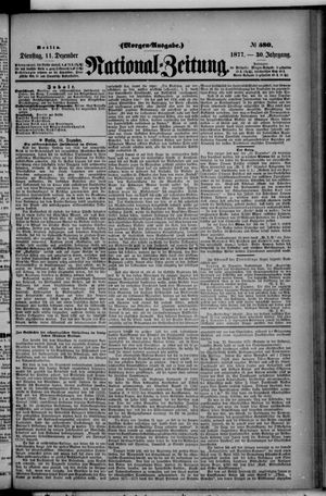 Nationalzeitung on Dec 11, 1877